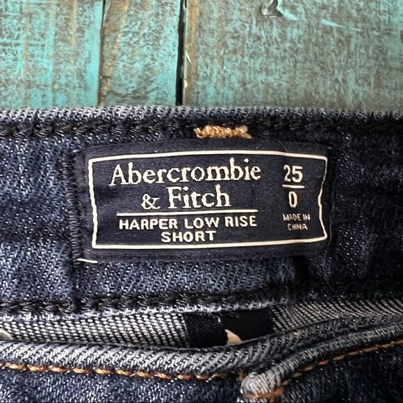 Abercrombie & Fitch Harper Low Rise Short- Size 0/25 - Picture 7 of 8